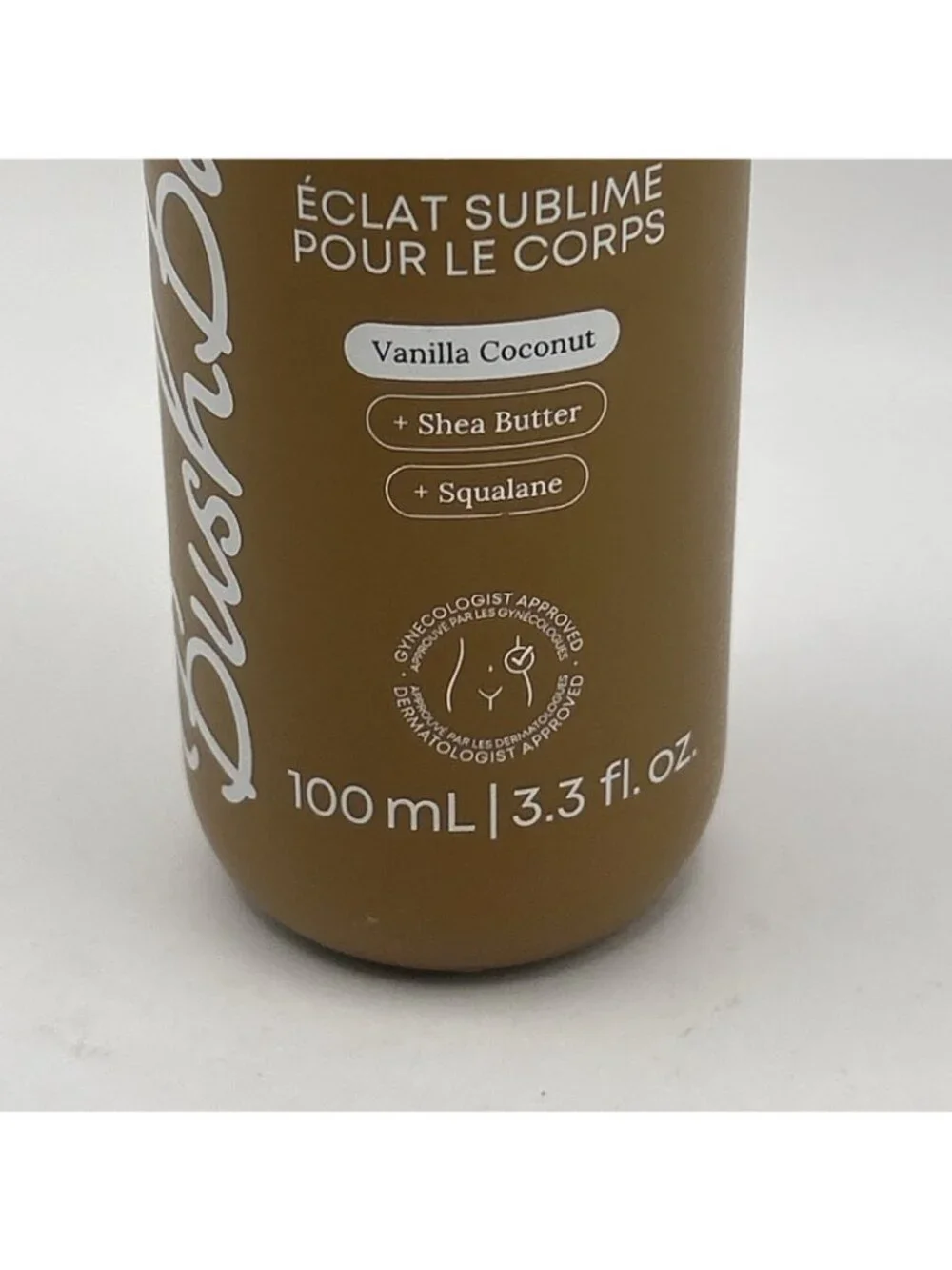 Bushbalm Highlighting Body Glaze Vanilla Coconut New Limited Edition 3.3 Fl Oz